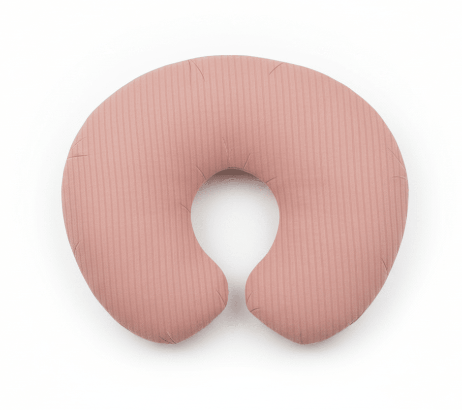 Peony Ribbed Nursing Pillow Cover La Vie Bien Peony Ribbed Nursing Pillow Cover