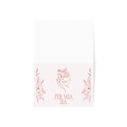 Per Mia Zia Italian Aunt pink Greeting Card, Floral Line Art Card with envelope included, blank inside Paper products La Vie Bien Per Mia Zia Italian Aunt pink Greeting Card, Floral Line Art Card with envelope included, blank inside
