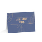 Per Mio Zio Italian uncle card, nautical telescope illustration Greeting Card for Uncle birthday Paper products La Vie Bien Per Mio Zio Italian uncle card, nautical telescope illustration Greeting Card for Uncle birthday