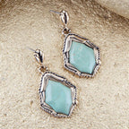 Peregrine Turquoise Post Earrings by Barse Jewelry