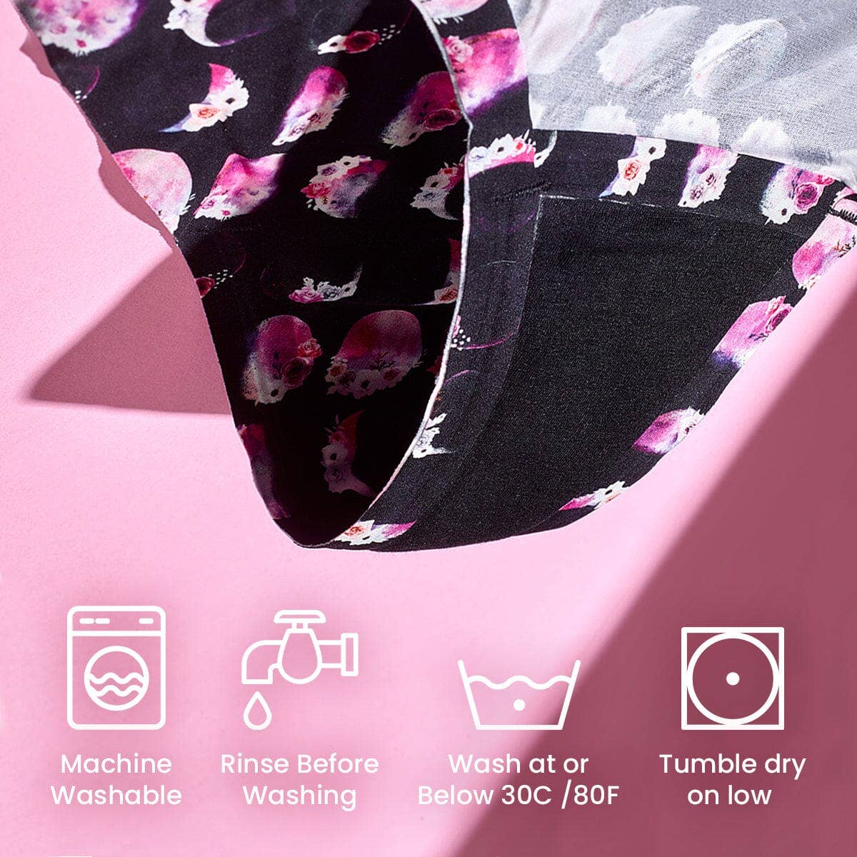 Period Underwear in Boy Shorts or High Rise Style [Available in SM - 2XL]