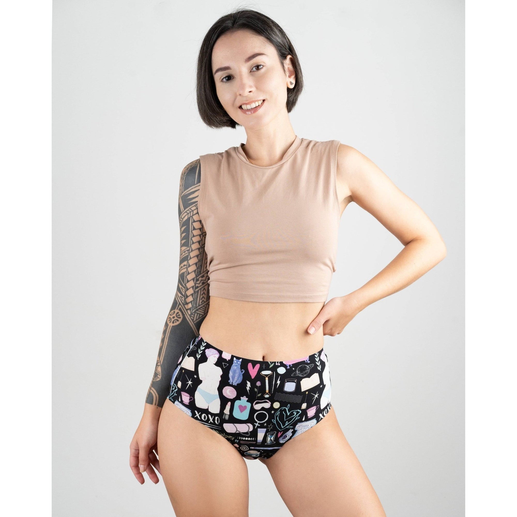 Period Underwear in Boy Shorts or High Rise Style [Available in SM - 2XL]