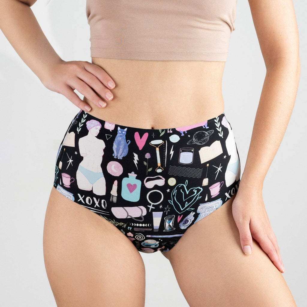 Period Underwear in Boy Shorts or High Rise Style [Available in SM - 2XL]