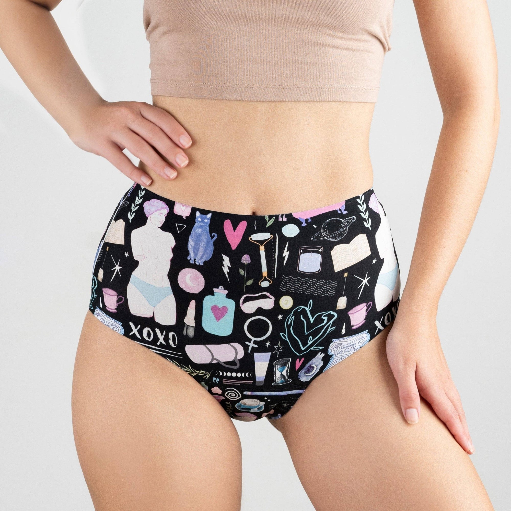 Period Underwear in Boy Shorts or High Rise Style [Available in SM - 2XL]