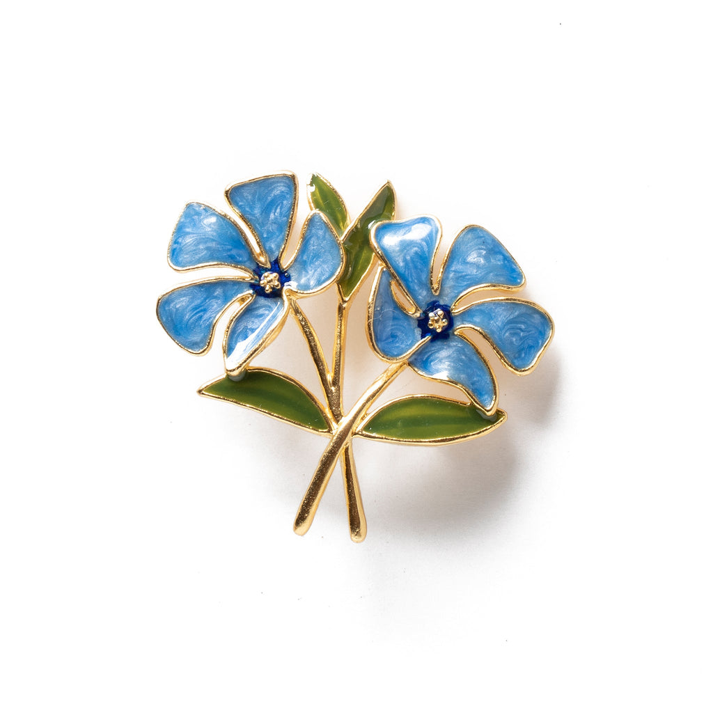 Periwinkle Brooch JEWELRY La Vie Bien Periwinkle Brooch