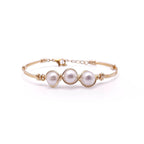 Perla gold bracelet by Alegria Accessories Inc