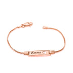 Personalized Baby Name Bracelet La Vie Bien Personalized Baby Name Bracelet
