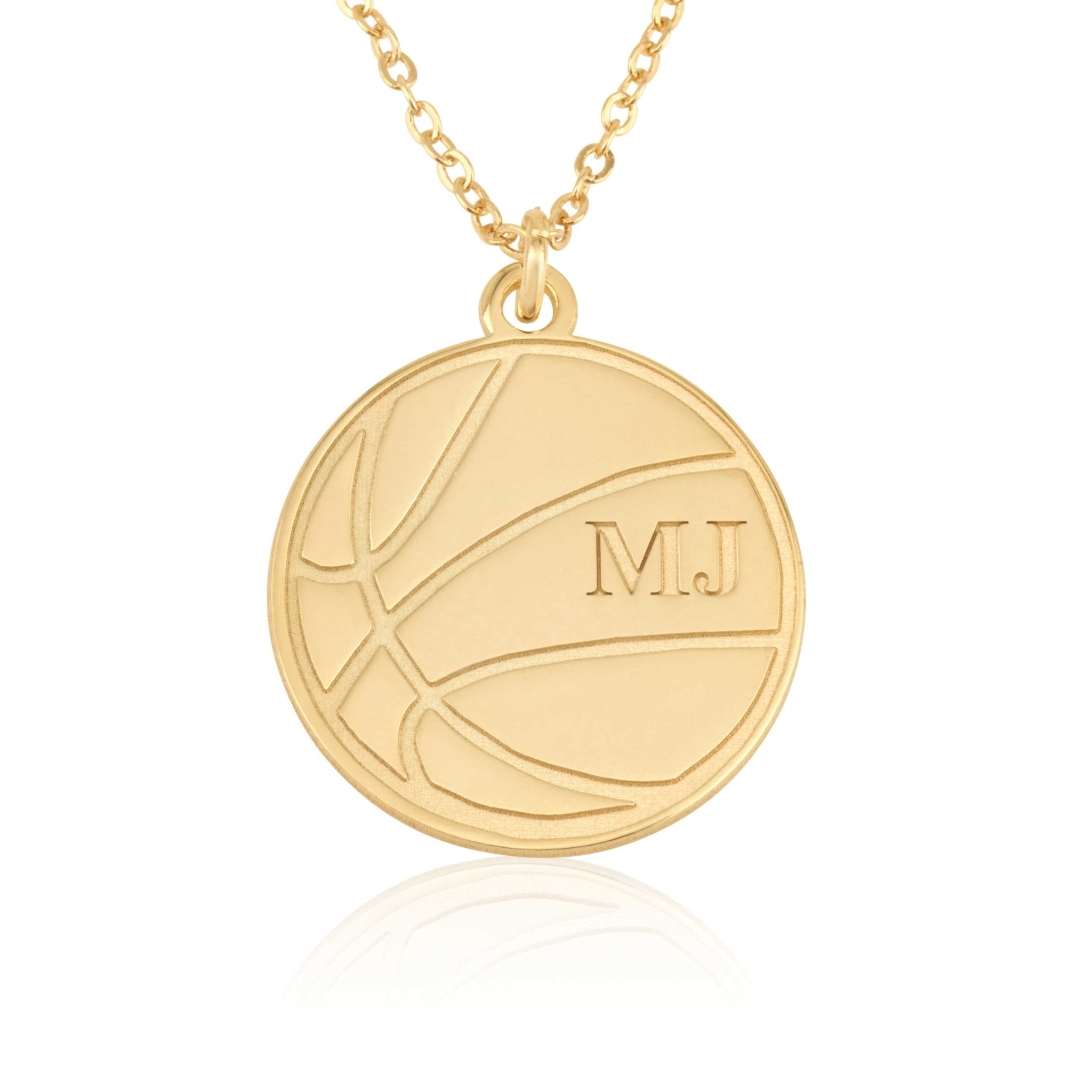 Personalized Basketball Name Necklace