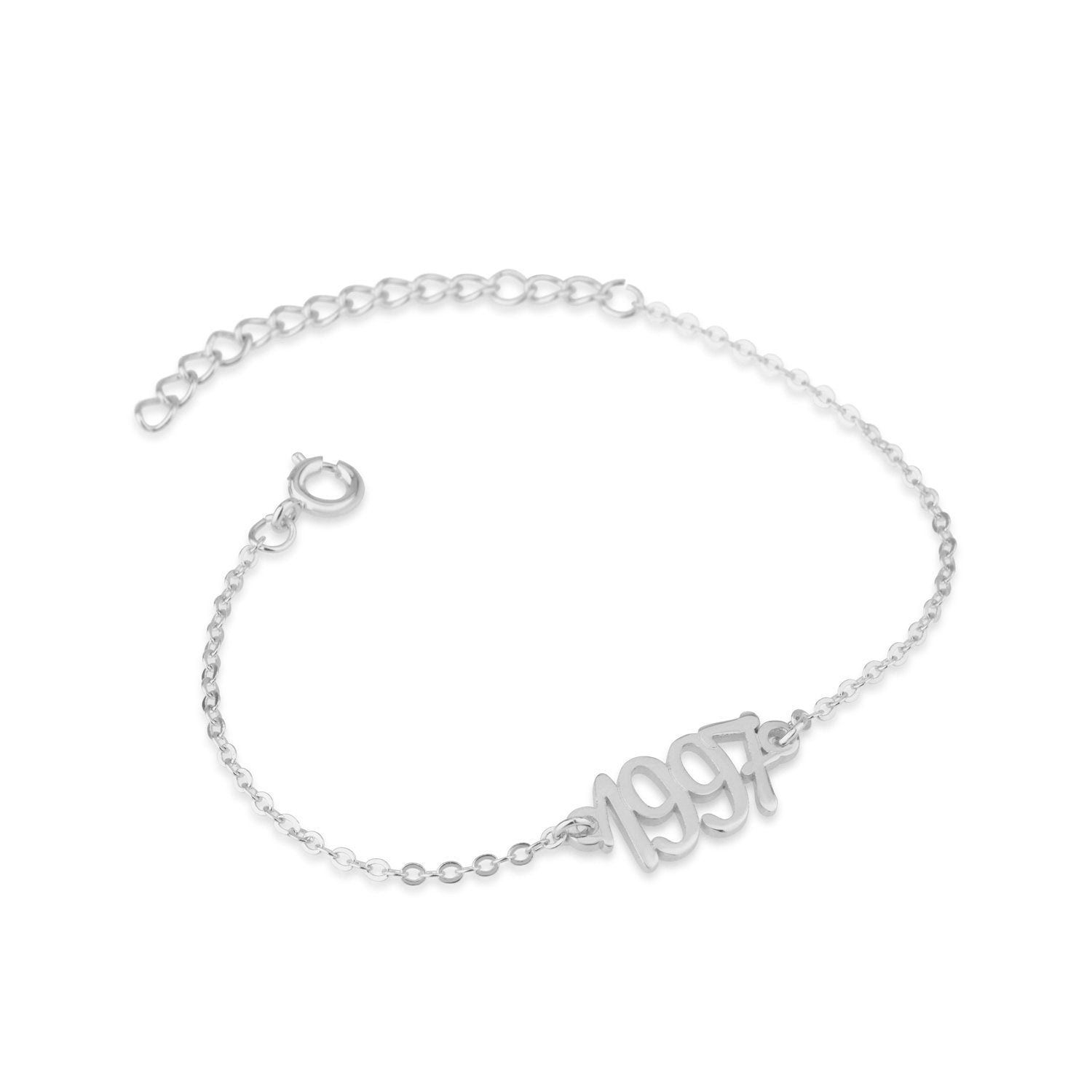 Personalized Birth Year Bracelet La Vie Bien Personalized Birth Year Bracelet