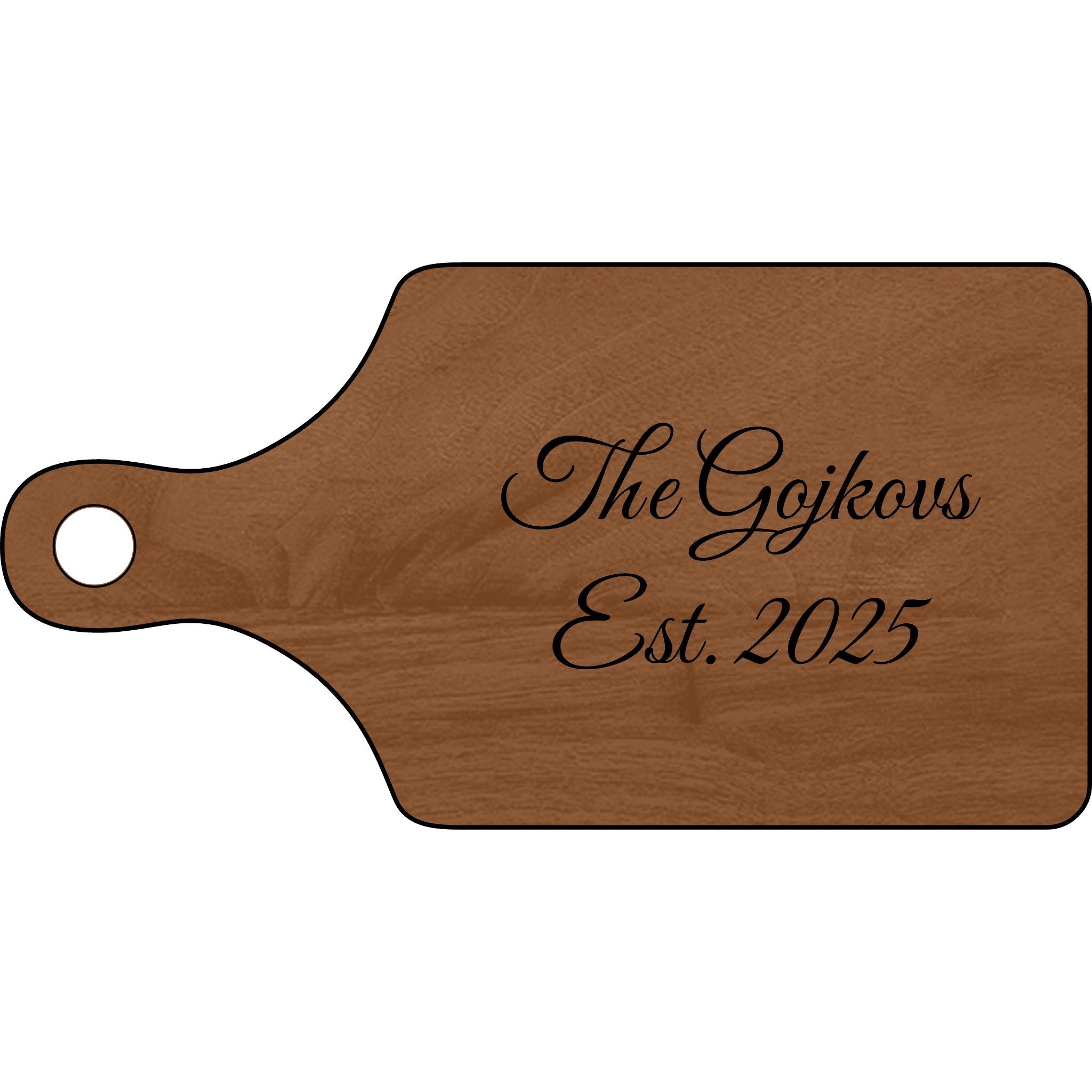Personalized Engraved Wooden Cutting Board for Newlyweds, Gift for Kitchen, Home Decor, Anniversary, Housewarming