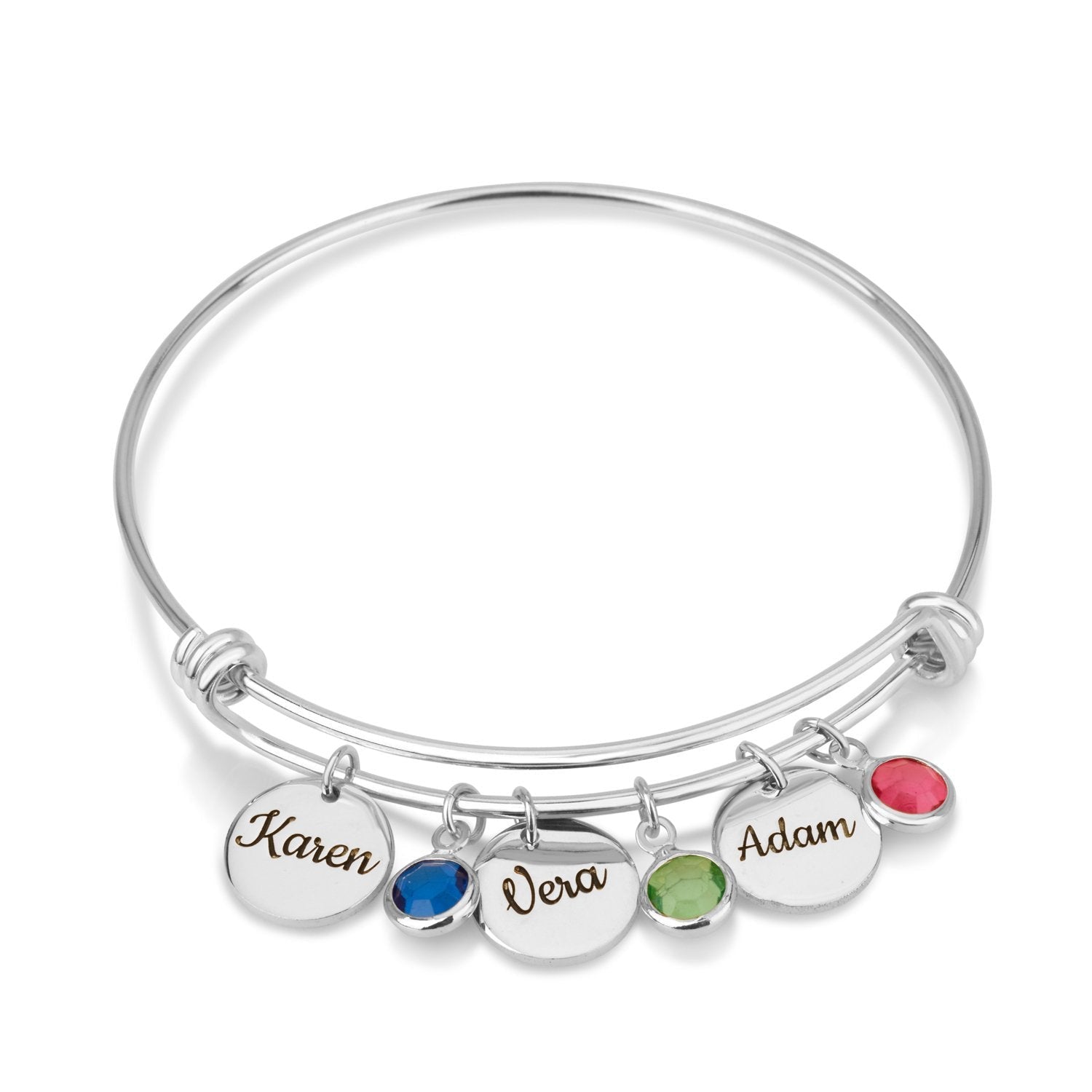 Personalized Gift For Mom Charm Bracelet La Vie Bien Personalized Gift For Mom Charm Bracelet