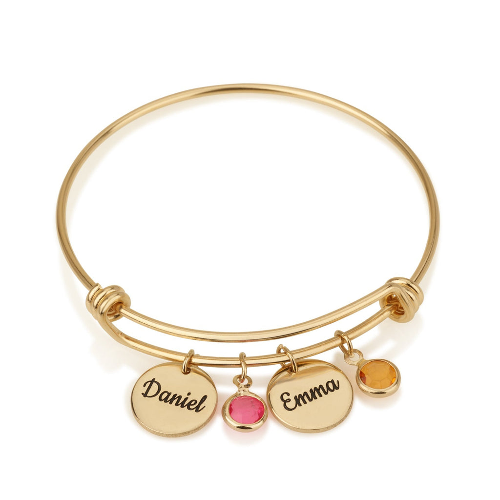 Personalized Gift For Mom Charm Bracelet La Vie Bien Personalized Gift For Mom Charm Bracelet