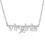 Personalized Hindi Style English Name Necklace