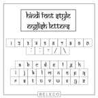 Personalized Hindi Style English Name Necklace La Vie Bien Personalized Hindi Style English Name Necklace