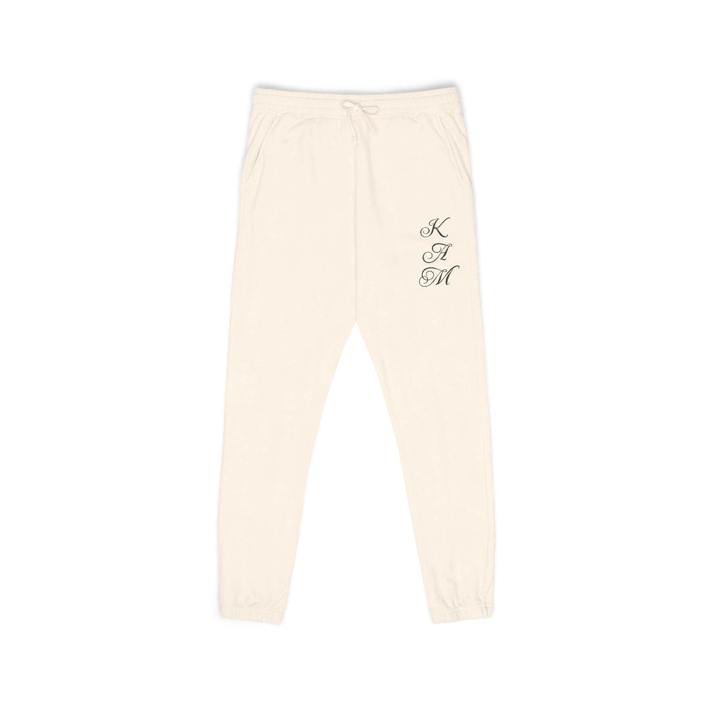 Personalized Monogram Joggers — Casual Unisex Fleece Sweatpants by Printify