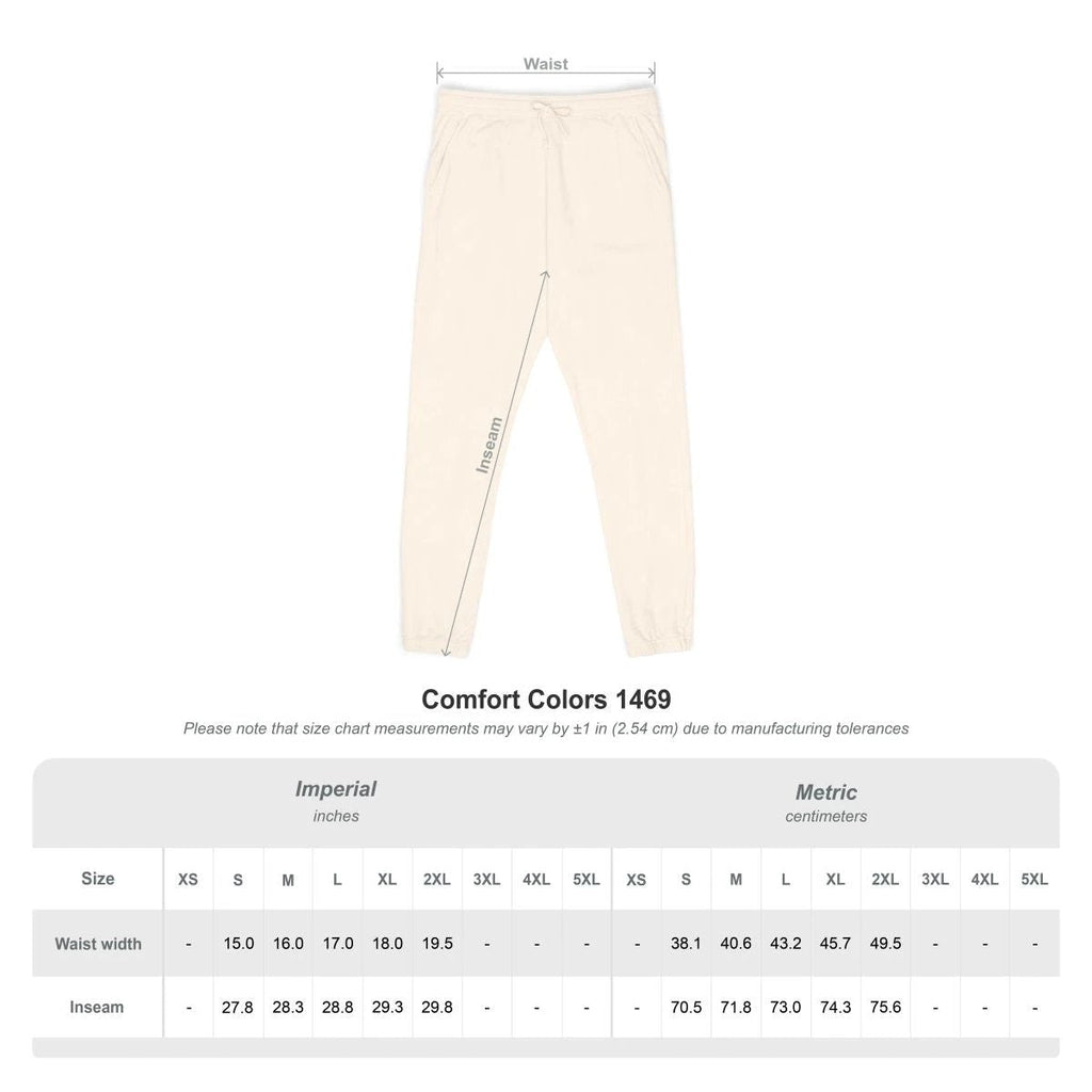 Personalized Monogram Joggers — Casual Unisex Fleece Sweatpants by Printify