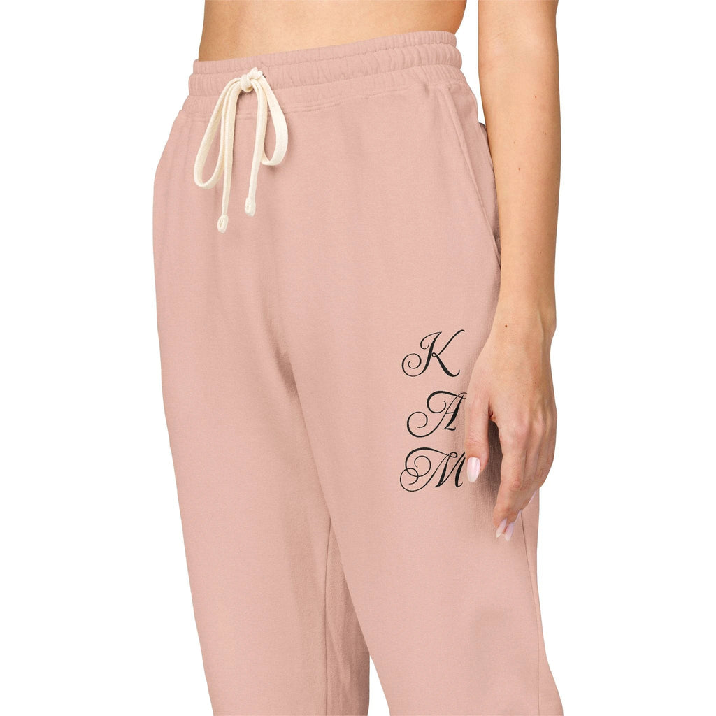 Personalized Monogram Joggers — Casual Unisex Fleece Sweatpants by Printify