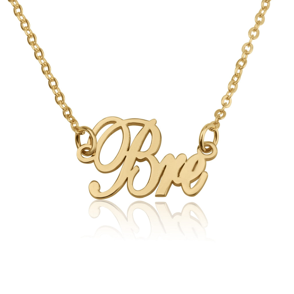 Personalized Name Necklace La Vie Bien Personalized Name Necklace