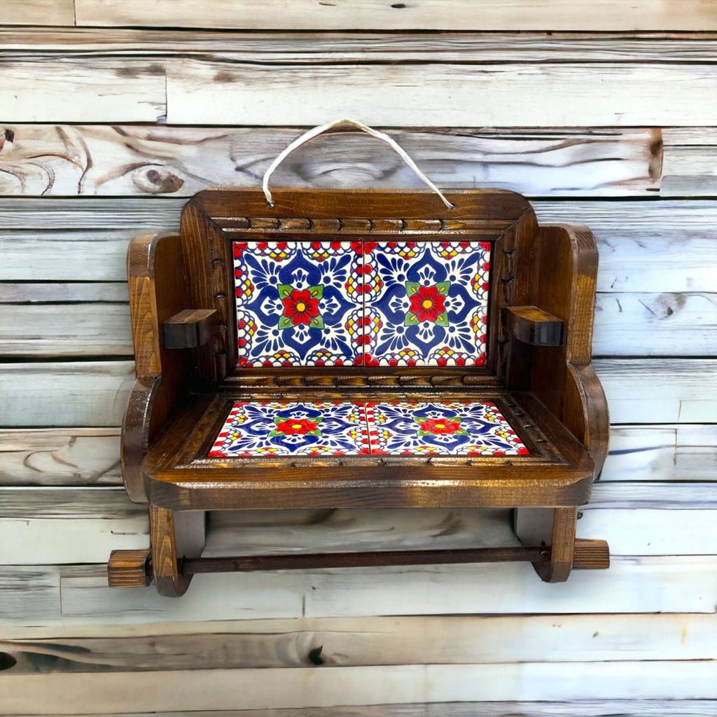 Personalized Talavera Wall Decor | Custom Paper Towel Holder Talavera Wall Art La Vie Bien Personalized Talavera Wall Decor | Custom Paper Towel Holder