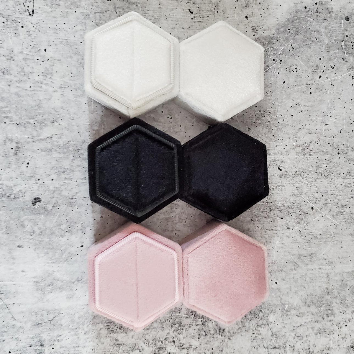 Personalized Velvet Ring Box Jewelry Holders La Vie Bien Personalized Velvet Ring Box