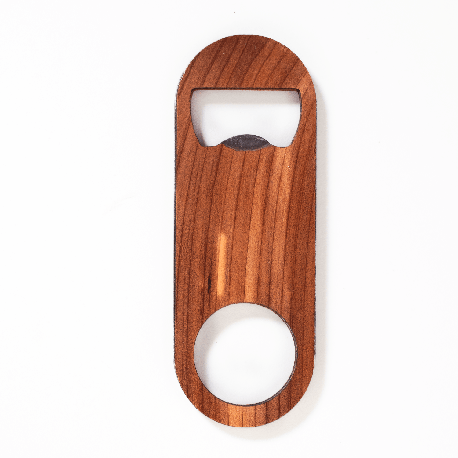 Personalized Wood Veneer Small Bottle Opener Bottle Opener La Vie Bien Personalized Wood Veneer Small Bottle Opener