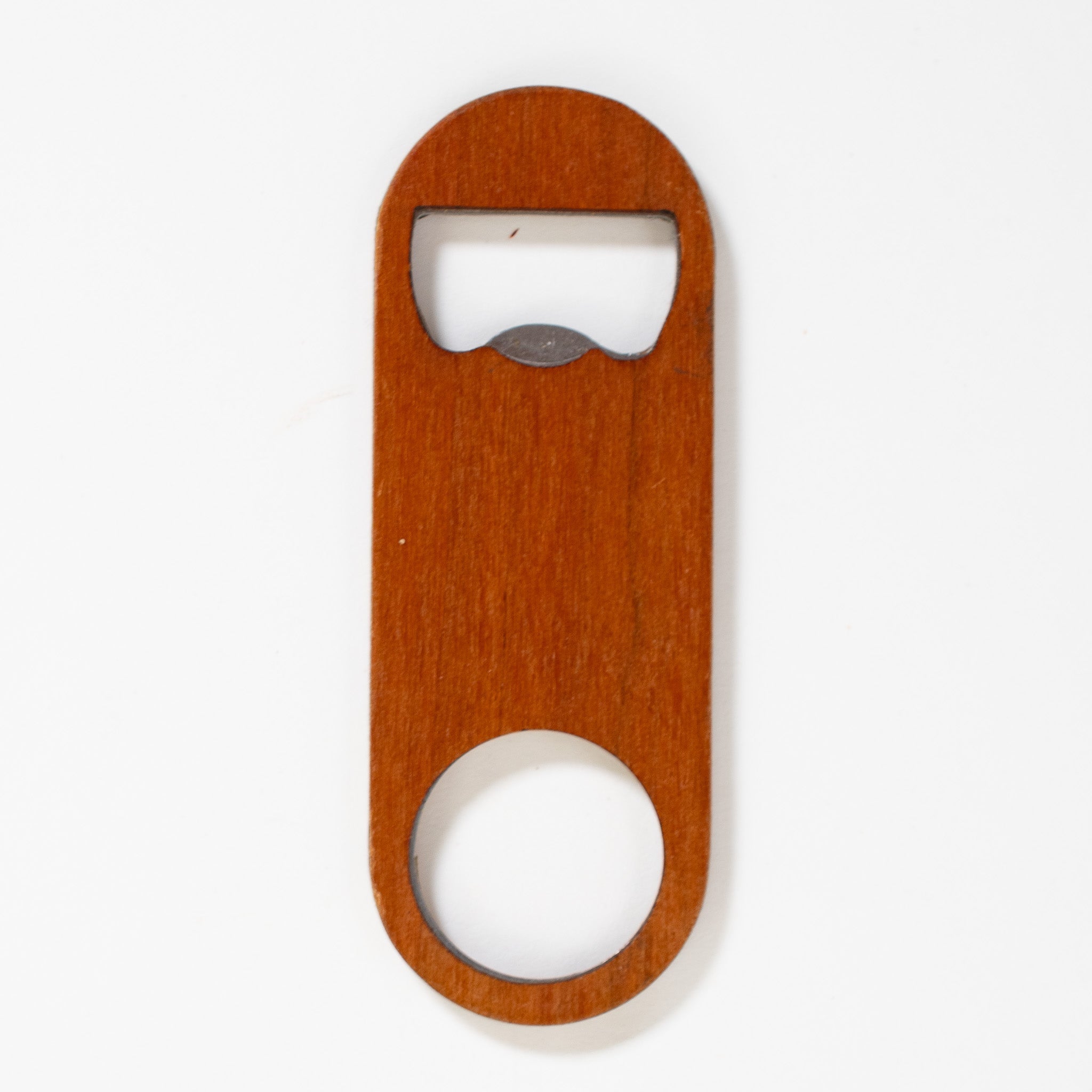 Personalized Wood Veneer Small Bottle Opener Bottle Opener La Vie Bien Personalized Wood Veneer Small Bottle Opener