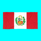 PERU Flag Beach Towel | Quality & Long Lasting - 2 Sizes | Peruvian Pride | Gift for Peruvians Home Decor La Vie Bien PERU Flag Beach Towel | Quality & Long Lasting - 2 Sizes | Peruvian Pride | Gift for Peruvians