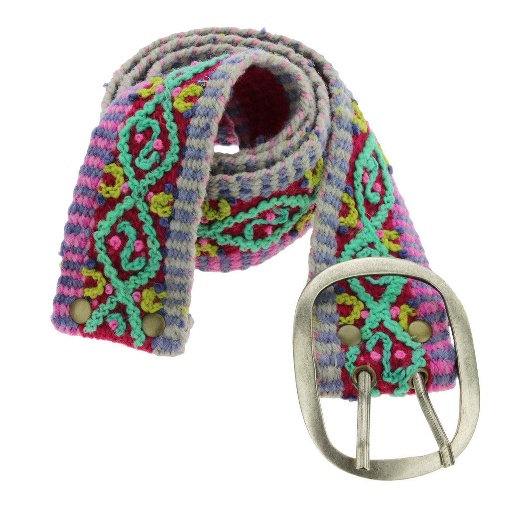 Peruvian Edge Embroidered Belt Umbrellas & Sunglasses & Accessories La Vie Bien Peruvian Edge Embroidered Belt