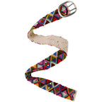 Peruvian Embroidered Triangle Belt Umbrellas & Sunglasses & Accessories La Vie Bien Peruvian Embroidered Triangle Belt