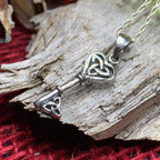 Petite Celtic Key Necklace Pendant La Vie Bien Petite Celtic Key Necklace