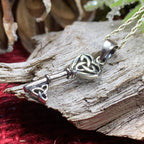 Petite Celtic Key Necklace Pendant La Vie Bien Petite Celtic Key Necklace
