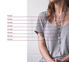 Petite Celtic Key Necklace Pendant La Vie Bien Petite Celtic Key Necklace
