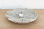Petite Grey Stone Lotus Flower (Trade) Bowl La Vie Bien Petite Grey Stone Lotus Flower (Trade)