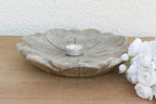 Petite Grey Stone Lotus Flower (Trade) Bowl La Vie Bien Petite Grey Stone Lotus Flower (Trade)