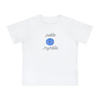 Petite Myrtille French Baby T-Shirt Cute Blueberry Graphic — Infant Short Sleeve Tee Kids clothes La Vie Bien Petite Myrtille French Baby T-Shirt Cute Blueberry Graphic — Infant Short Sleeve Tee