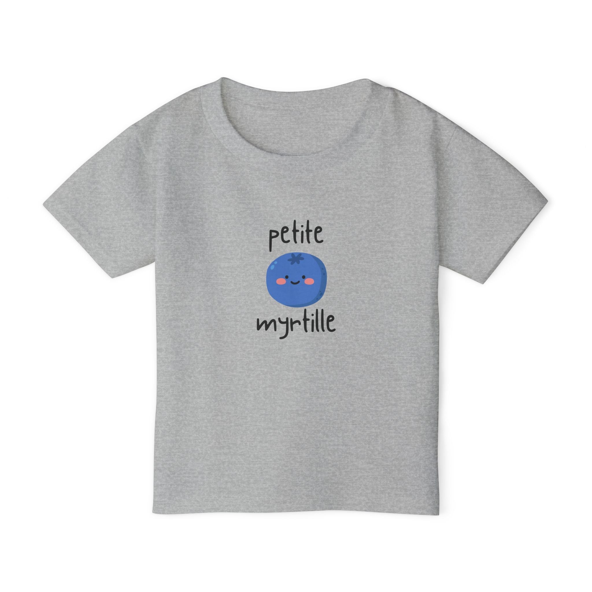 Petite Myrtille French Toddler T-Shirt — Cute Blueberry Graphic Tee for Babies & Toddlers Kids clothes La Vie Bien Petite Myrtille French Toddler T-Shirt — Cute Blueberry Graphic Tee for Babies & Toddlers