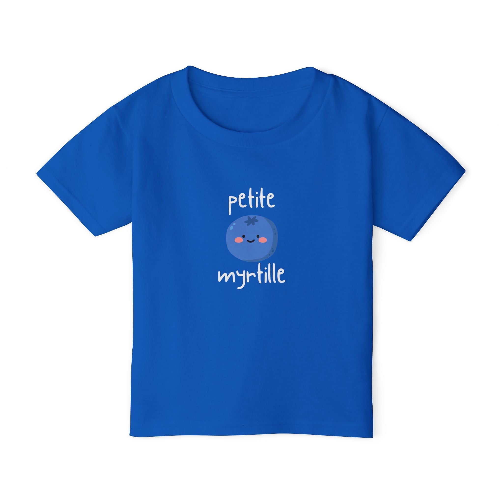 Petite Myrtille French Toddler T-Shirt — Cute Blueberry Graphic Tee for Babies & Toddlers Kids clothes La Vie Bien Petite Myrtille French Toddler T-Shirt — Cute Blueberry Graphic Tee for Babies & Toddlers