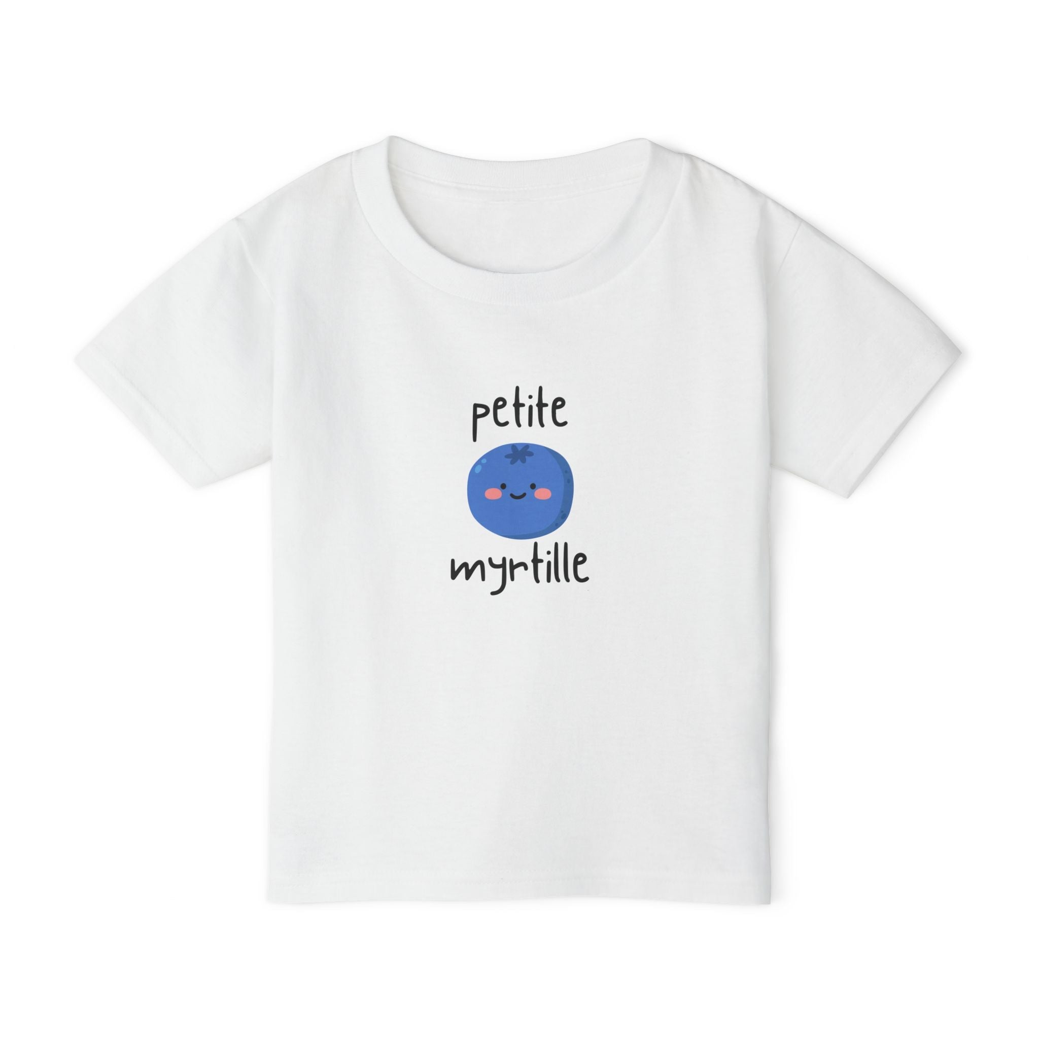 Petite Myrtille French Toddler T-Shirt — Cute Blueberry Graphic Tee for Babies & Toddlers Kids clothes La Vie Bien Petite Myrtille French Toddler T-Shirt — Cute Blueberry Graphic Tee for Babies & Toddlers