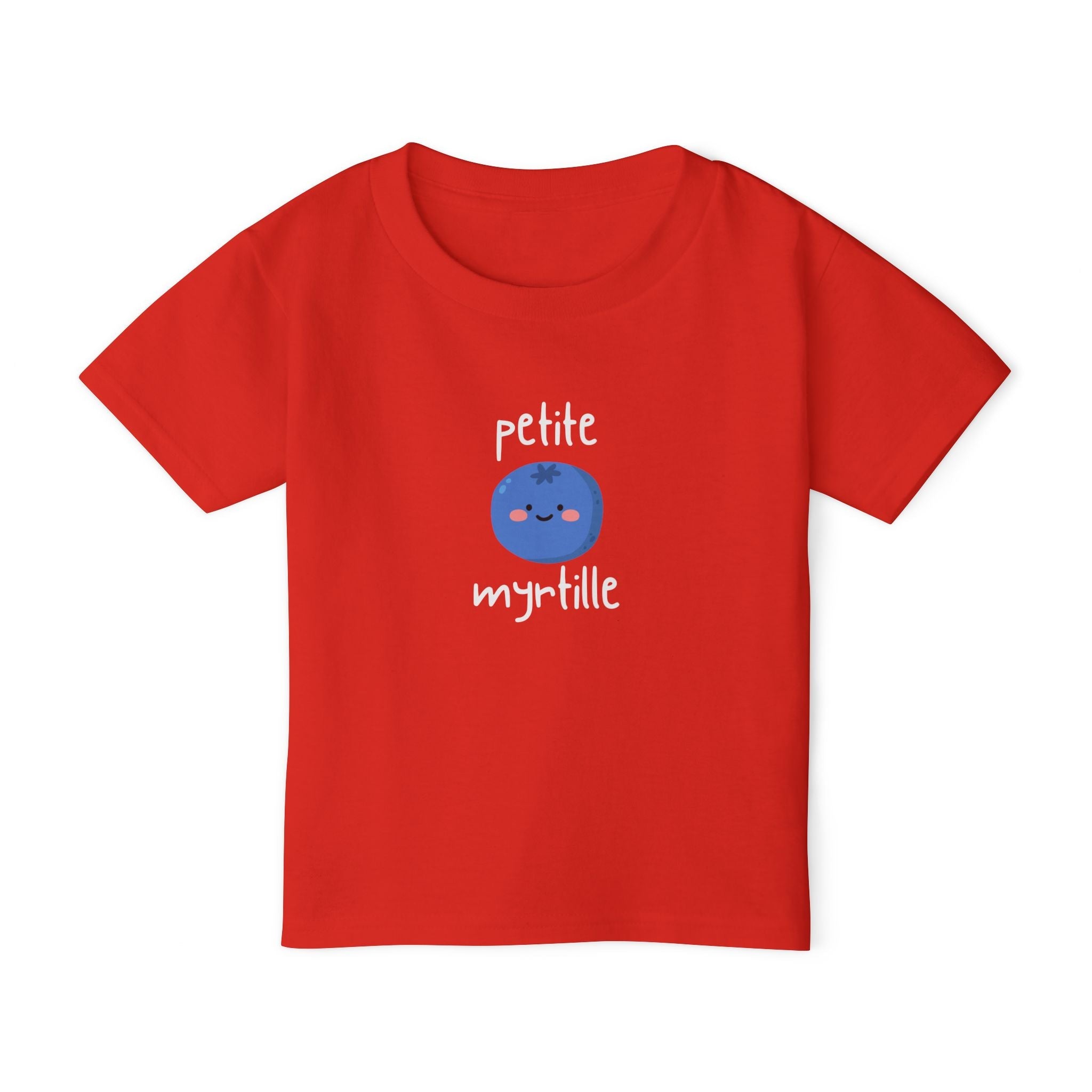 Petite Myrtille French Toddler T-Shirt — Cute Blueberry Graphic Tee for Babies & Toddlers Kids clothes La Vie Bien Petite Myrtille French Toddler T-Shirt — Cute Blueberry Graphic Tee for Babies & Toddlers