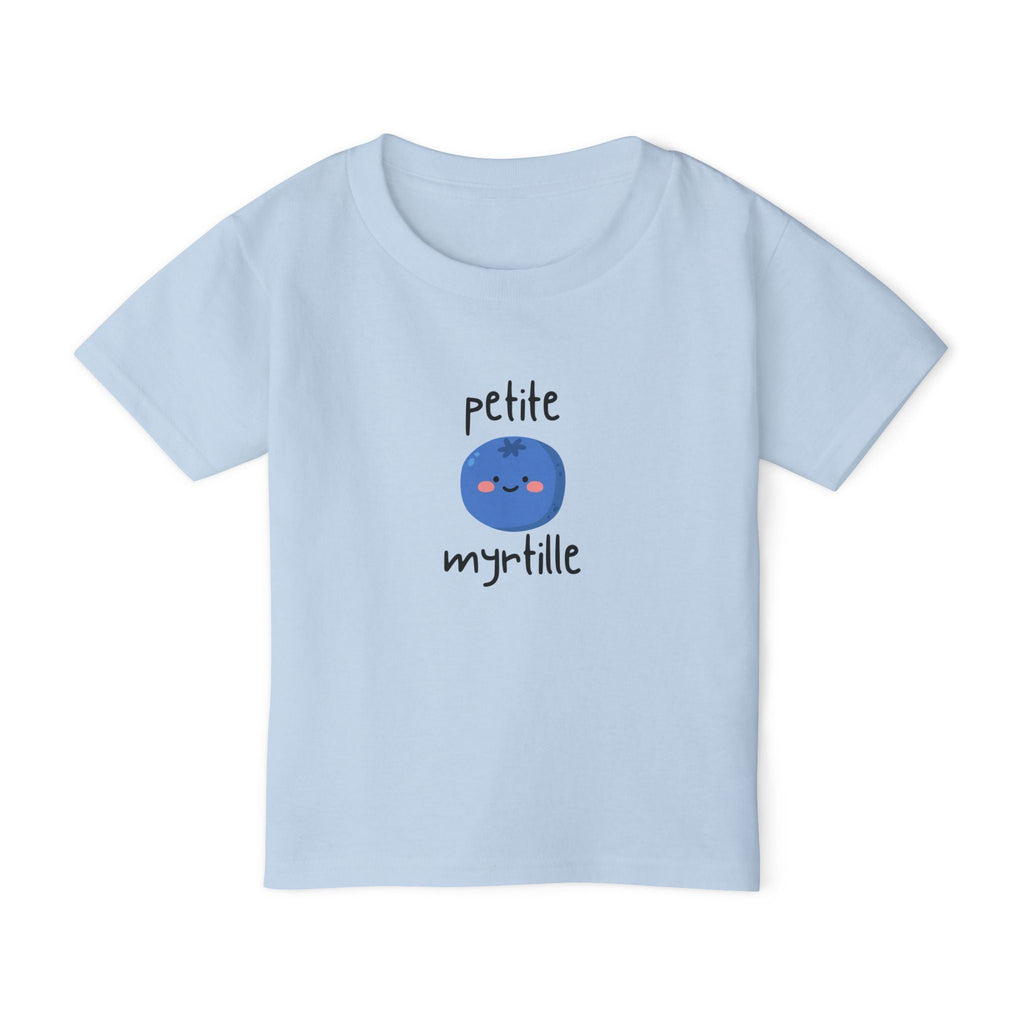 Petite Myrtille French Toddler T-Shirt — Cute Blueberry Graphic Tee for Babies & Toddlers Kids clothes La Vie Bien Petite Myrtille French Toddler T-Shirt — Cute Blueberry Graphic Tee for Babies & Toddlers