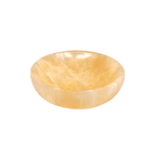 Petite Orange Selenite Bowl