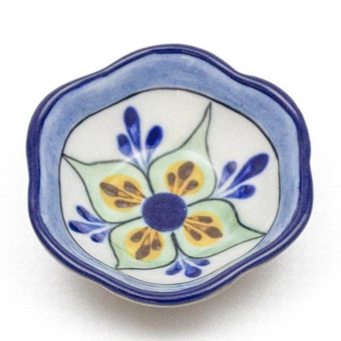 Petite Stoneware Bowl/Saucer by Upavim Crafts