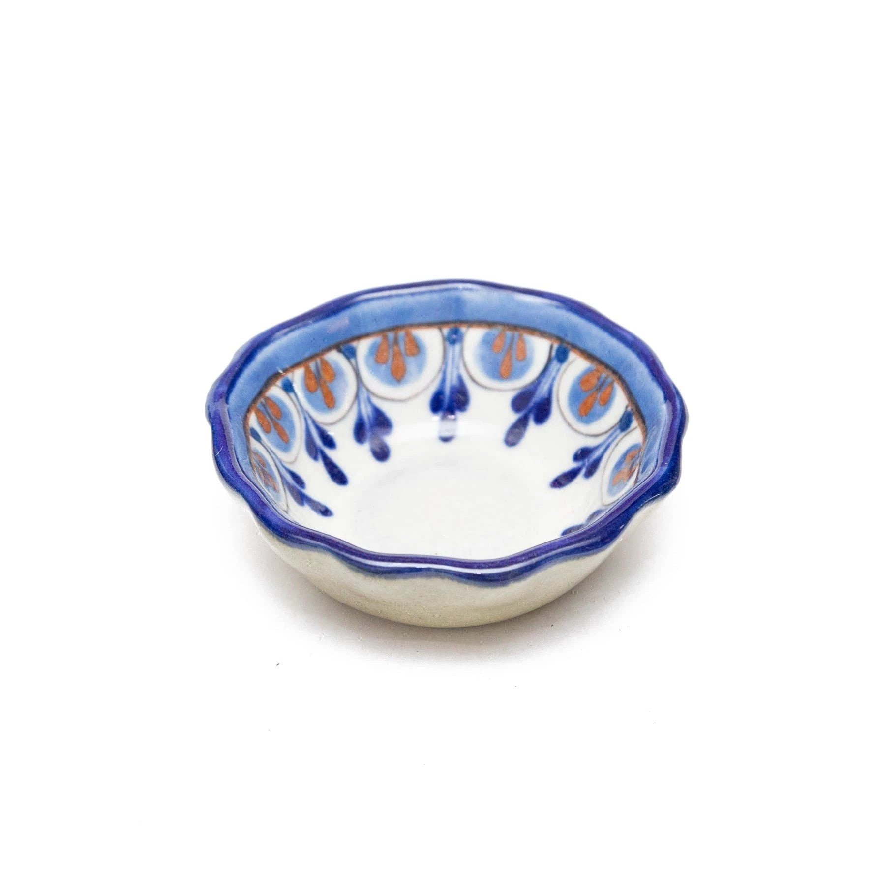 Petite Stoneware Bowl/Saucer by Upavim Crafts