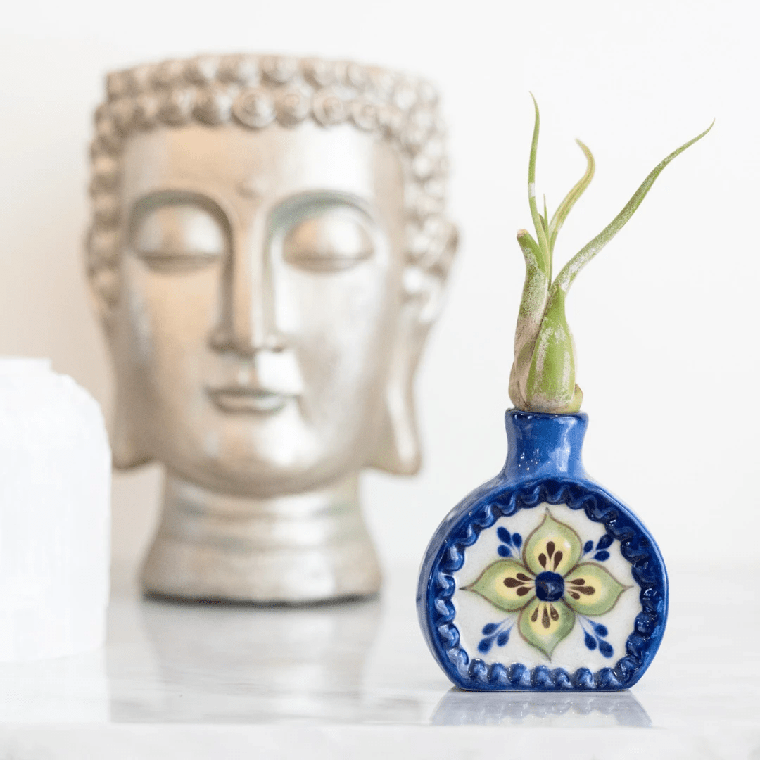 Petite Stoneware Flower Vase by Upavim Crafts