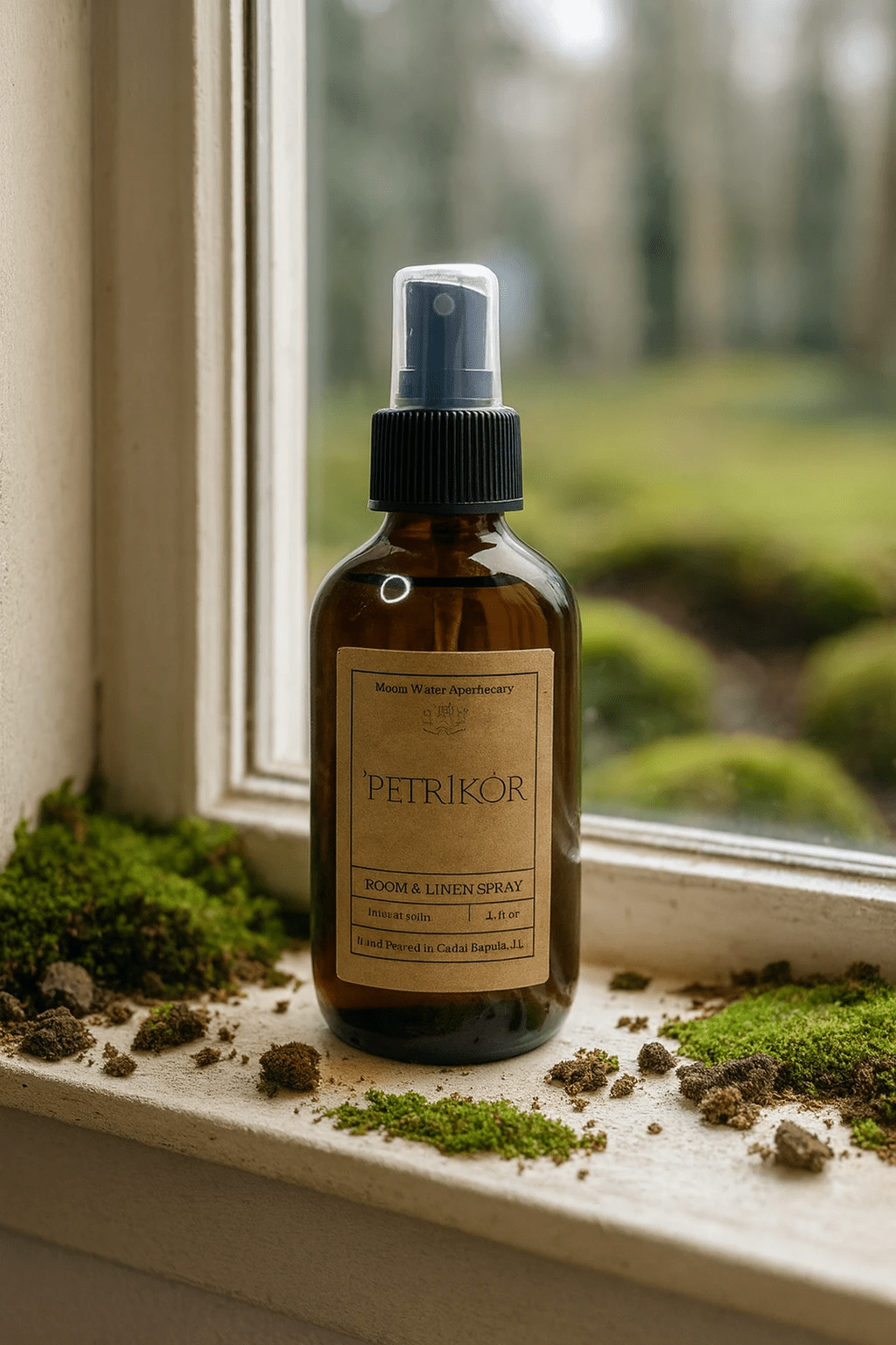 Petrichor - /ˈpetrīˌkôr/ - The Smell of Rain - ROOM & LINEN SPRAY - by Moon Water Apothecary!