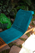 Petrol Green Beach Towel PH23-13402 Plaj Havlu La Vie Bien Petrol Green Beach Towel PH23-13402