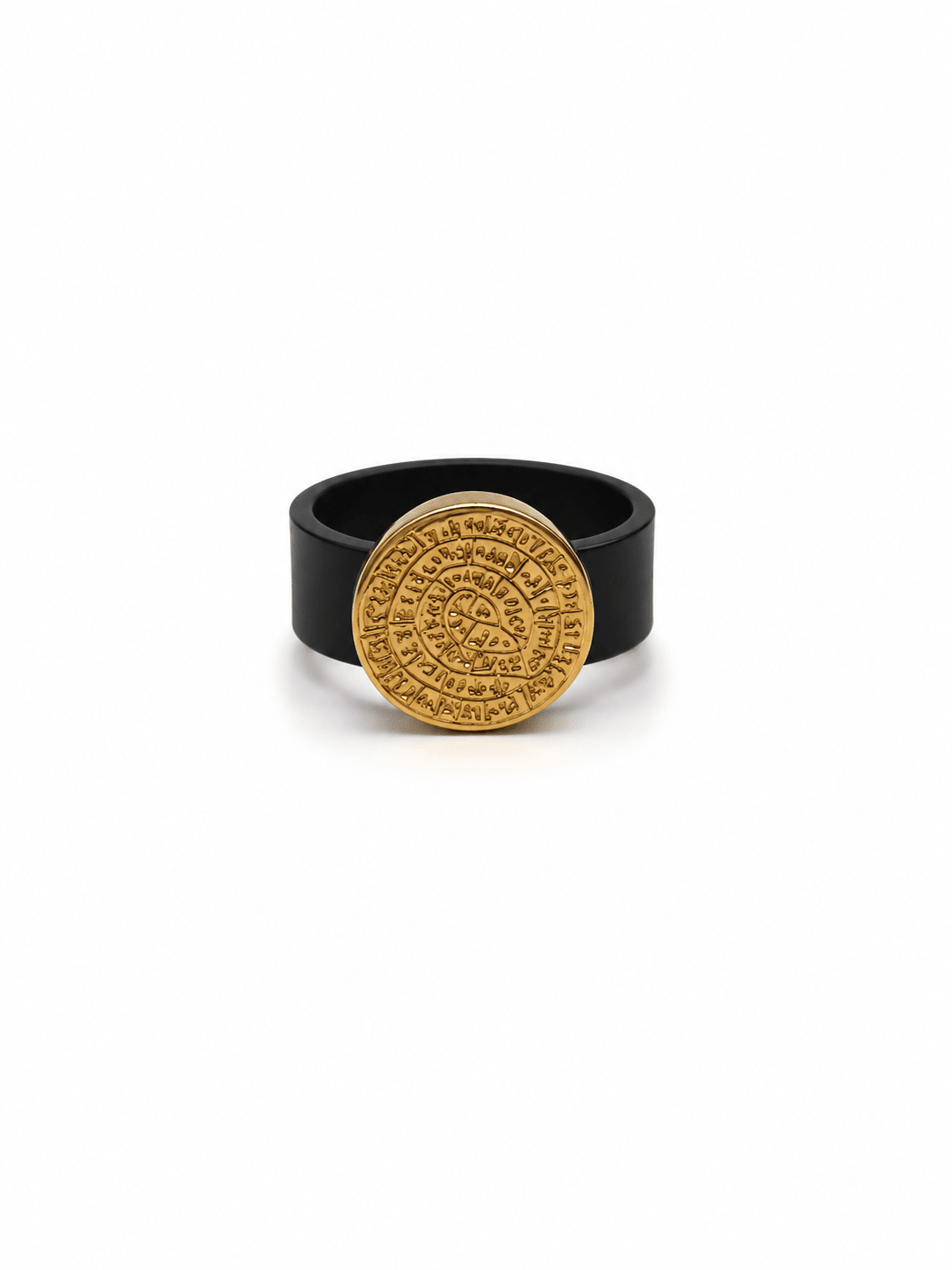 Phaistos Disc Ring Rings La Vie Bien Phaistos Disc Ring