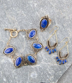 Phantom Lapis Toggle Bracelet by Barse Jewelry