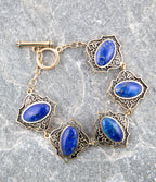 Phantom Lapis Toggle Bracelet by Barse Jewelry