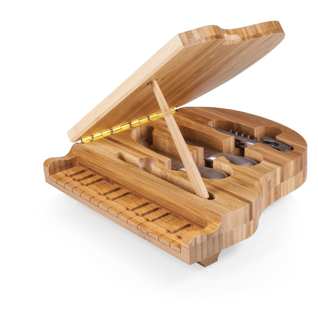 Piano Cheese Cutting Board & Tools Set Core La Vie Bien Piano Cheese Cutting Board & Tools Set